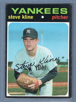 1971 Topps #51 Steve Kline  EX  GO747