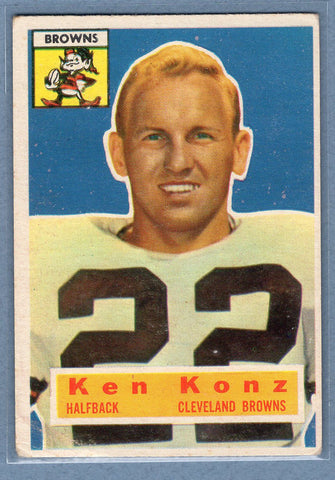 1956 Topps #33 Kenny Konz (a) VG  GO801