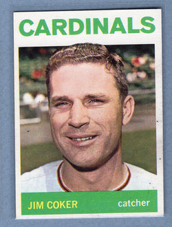 1964 Topps #211 Jim Coker EX-MT  GO105