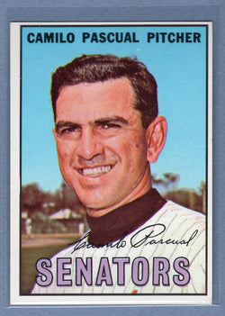 1967 Topps #71 Camilo Pascual EX-MT  GO410