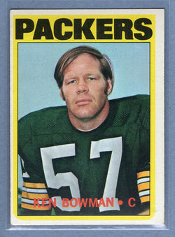 1972 Topps #58 Ken Bowman EX  GO210