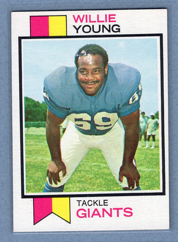 1973 Topps #106 Willie Young EX-MT     GO375