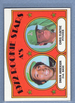 1972 Topps #268 A's Rookies  EX   BL01