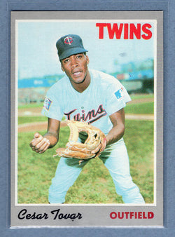 1970 Topps #25 Cesar Tovar  (e) EX-MT  GO900