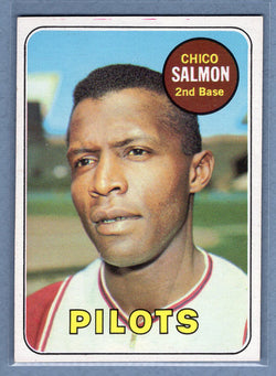 1969 Topps #62 Chico Salmon EX-MT  GO477