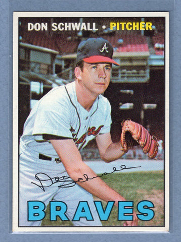 1967 Topps #267 Don Schwall EX-MT  GO308