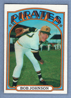 1972 Topps #27 Bob Johnson (a) EX  GO315