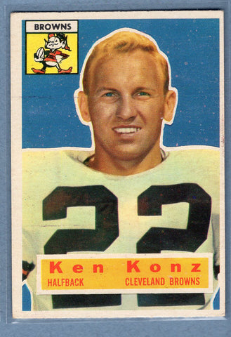1956 Topps #33 Kenny Konz (b) VG-EX  GO801