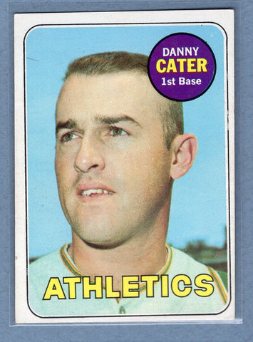 1969 Topps #44 Danny Cater EX-MT  GO850