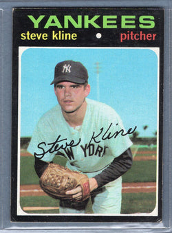 1971 Topps #51 Steve Kline  EX  SB1