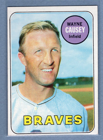 1969 Topps #33 Wayne Causey (c) EX-MT  GO700