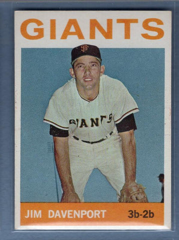 1964 Topps #82 Jim Davenport EX-MT   GO100
