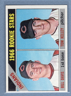 1966 Topps #44 Indians Rookies (d) EX  GO470