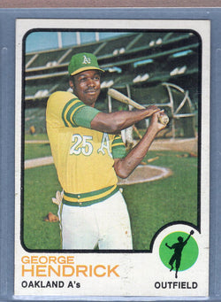 1973 Topps #13 George Hendrick  (a) EX-MT  GO669