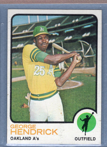 1973 Topps #13 George Hendrick  (a) EX-MT  GO669