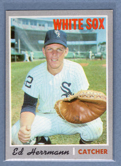 1970 Topps #368 Ed Herrmann  (b) EX-MT  GO750