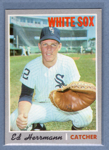 1970 Topps #368 Ed Herrmann  (b) EX-MT  GO750