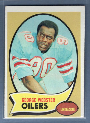 1970 Topps #120 George Webster EX  GO263