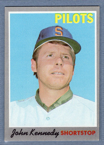 1970 Topps #53 John Kennedy  EX-MT  SB2