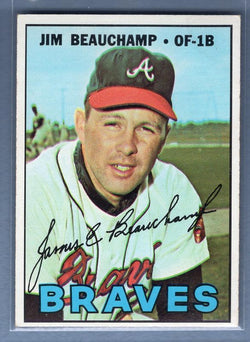 1967 Topps #307 Jim Beauchamp EX-MT  GO397
