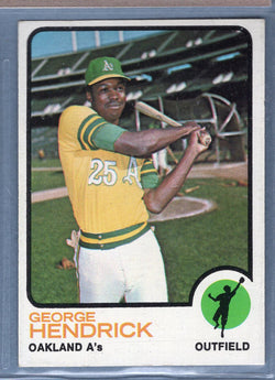 1973 Topps #13 George Hendrick  (b) EX-MT  GO669