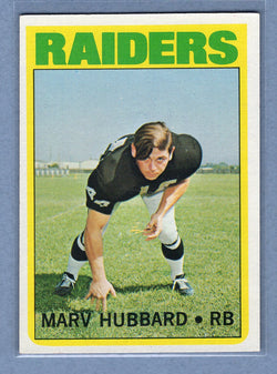 1972 Topps #54 Marv Hubbard EX-MT  GO326