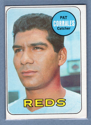 1969 Topps #382 Pat Corrales (b) VG-EX  GO501