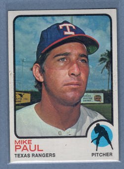 1973 Topps #58 Mike Paul (st) VG  GO550