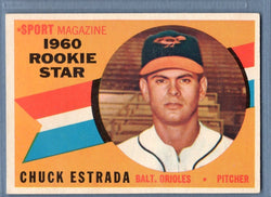 1960 Topps #126 Chuck Estrada VG-EX Set Break 1