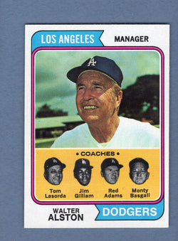 1974 Topps Baseball #144 Walter Alston NM-MT 001