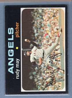 1971 Topps #318 Rudy May (a) EX  GO950