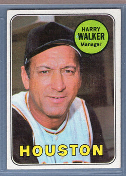 1969 Topps #633 Harry Walker EX-MT  GO661