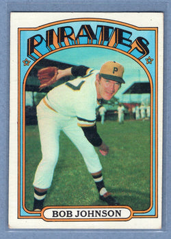 1972 Topps #27 Bob Johnson (b) EX  GO315