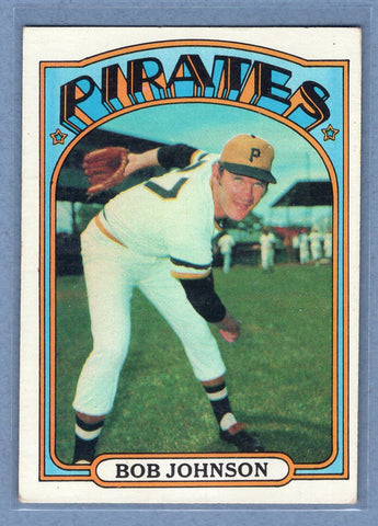 1972 Topps #27 Bob Johnson (b) EX  GO315