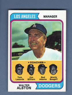1974 Topps Baseball #144 Walter Alston NM-MT 002
