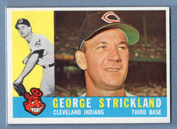1960 Topps #63 George Strickland EX-MT  GO223