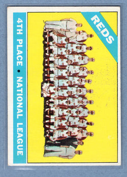 1966 Topps #59 Reds Team (st) VG  GO300