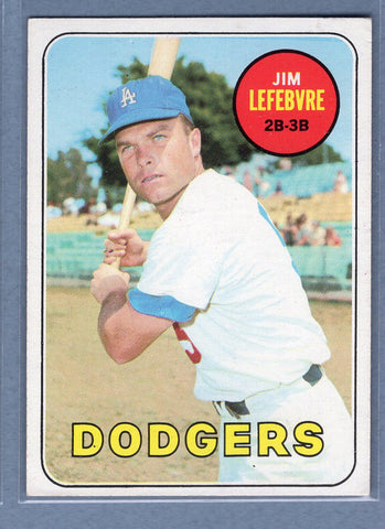 1969 Topps #140 Jim Lefebvre (b) EX-MT  GO265