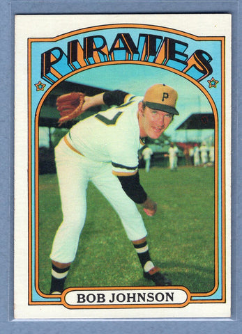 1972 Topps #27 Bob Johnson (c) EX-MT  GO315