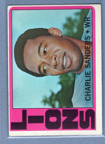 1972 Topps #60 Charlie Sanders (HOF) EX  GO210