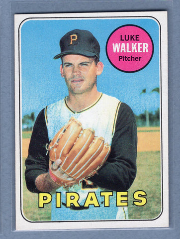 1969 Topps #36 Luke Walker (b) EX-MT  GO700