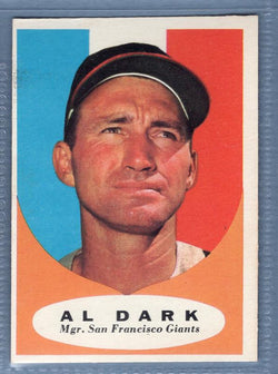 1961 Topps #220 Al Dark(e) EX   GO417