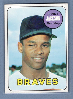 1969 Topps #53 Sonny Jackson (a) EX-MT  GO602