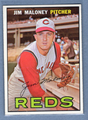 1967 Topps #80 Jim Maloney  VG   GO340