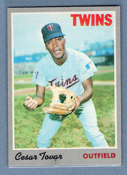 1970 Topps #25 Cesar Tovar  (g) EX  GO900