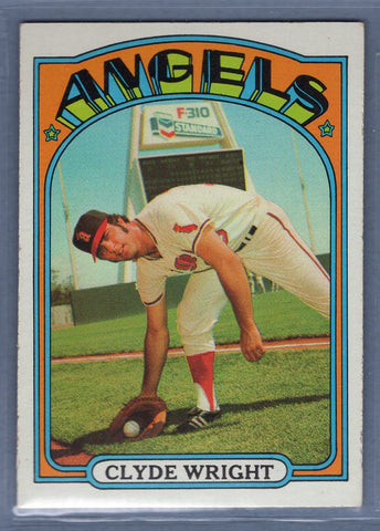 1972 Topps #55 Clyde Wright EX-MT   GO464