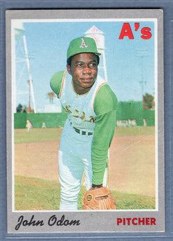 1970 Topps #55 John Odom  EX-MT  SB2