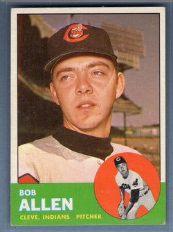 1963 Topps #266 Bob Allen EX-MT Set Break