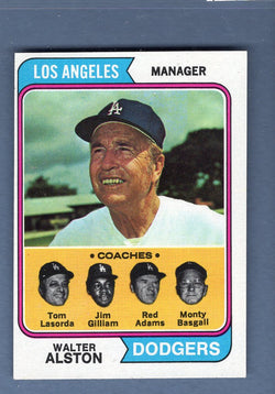 1974 Topps Baseball #144 Walter Alston NM-MT 003