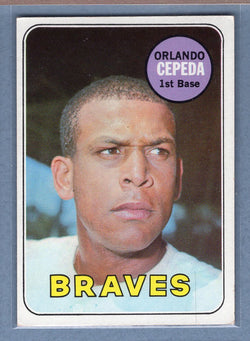 1969 Topps #385 Orlando Cepeda (HOF)  EX   GO501